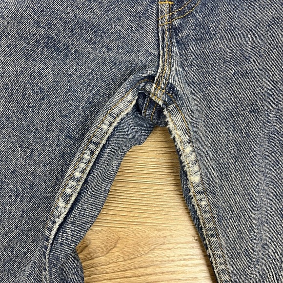 Vintage Levi’s 501 Red Tab Stone Washed Made in USA High Waist Denim Jeans - Picture 5 of 11